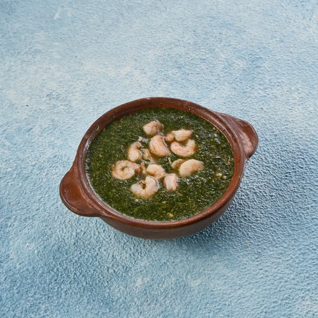 ملوخية بالجمبري